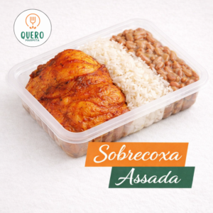 COXA E SOBRECOXA DE FRANGO ASSADO - 350G